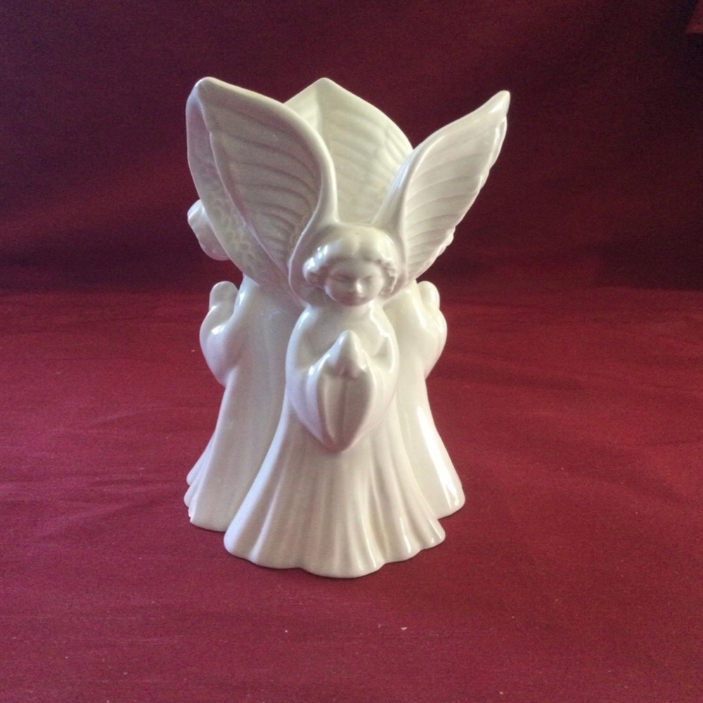 Fitz and Floyd Angel Candle Holder